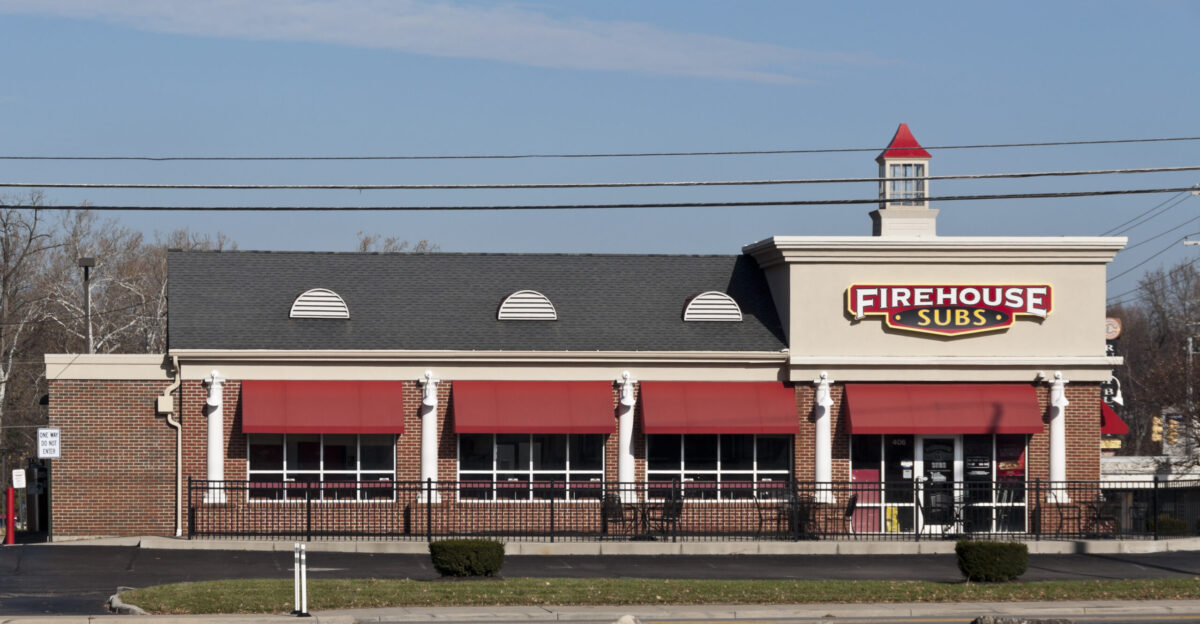 A typical Firehouse Subs located in Gahanna Ohio Firehouse Subs is a US-based fast casual restaurant chain that specializes in hot subs