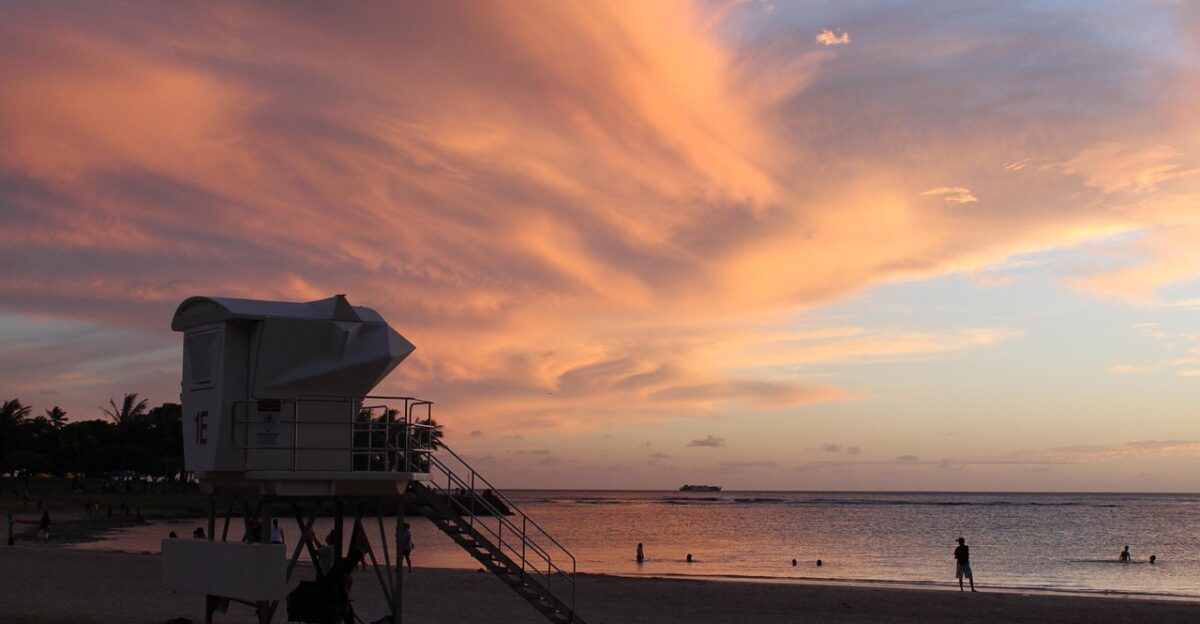 hawaii beach sunset nature hawaii beach lifestyle ocean oahu outdoor summer vacation beach fun vacation travel