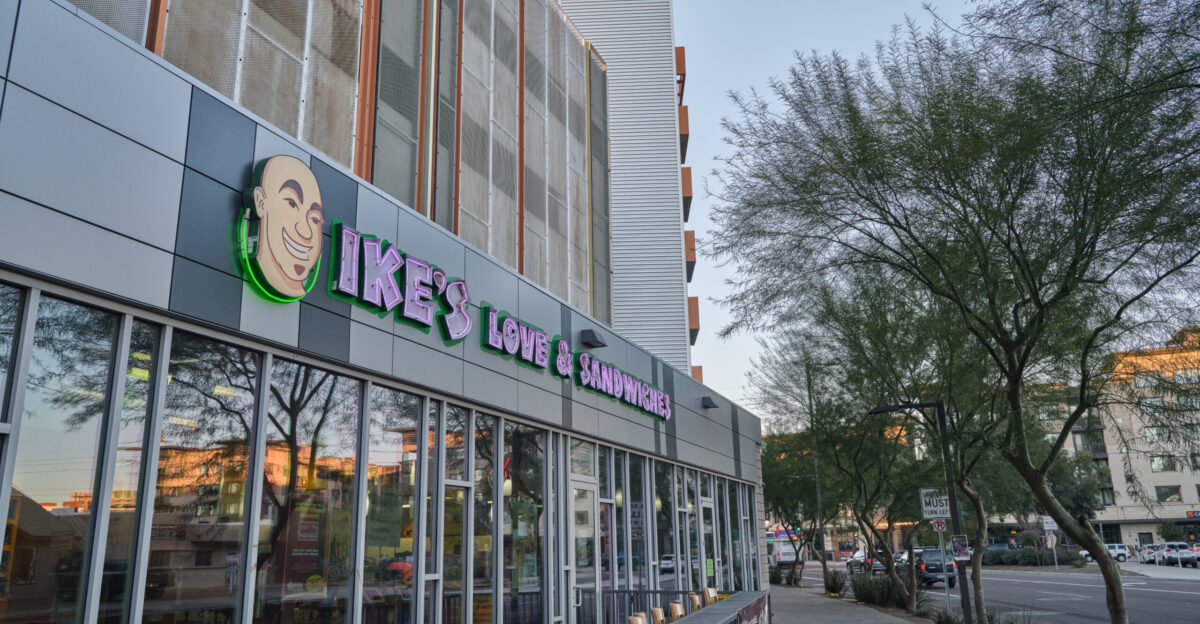 Ike s Love and Sandwiches restaurant and sandwich shop at 910 North 4th Street in downtown Phoenix Arizona
