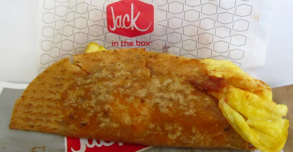 A Monster Taco with Egg