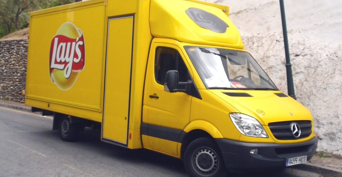 Lay s truck 9455HCT in Granada Spain