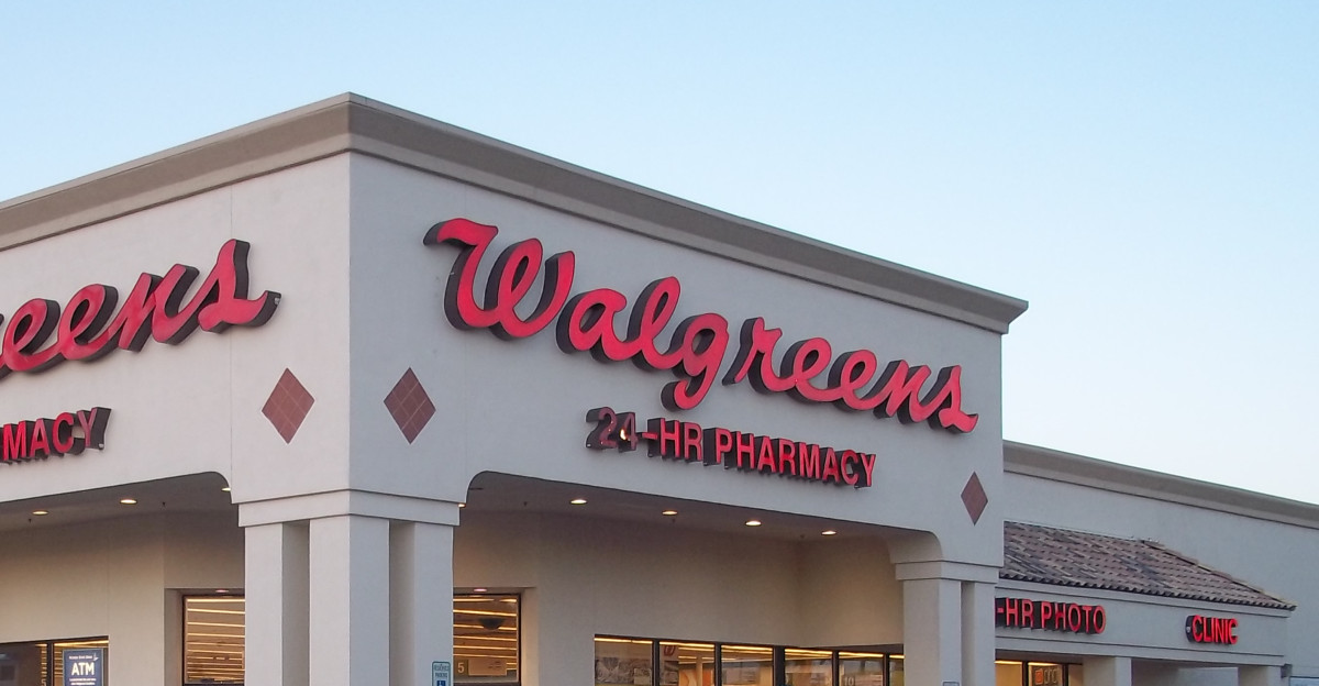 The storefront of the Walgreens market located at the intersection of Las Vegas Blvd North and Civic Center Drive in North Las Vegas Nevada