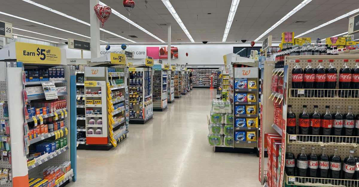 The interior of a Walgreens in Orlando Florida