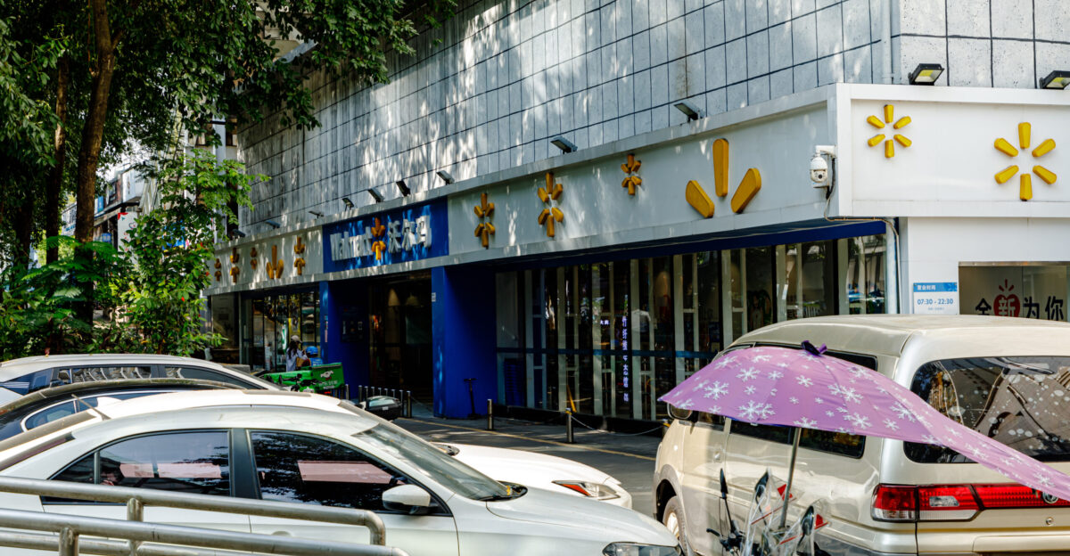 WALMART CUIZHU STORE AT CUIZHU ROAD SHENZHEN