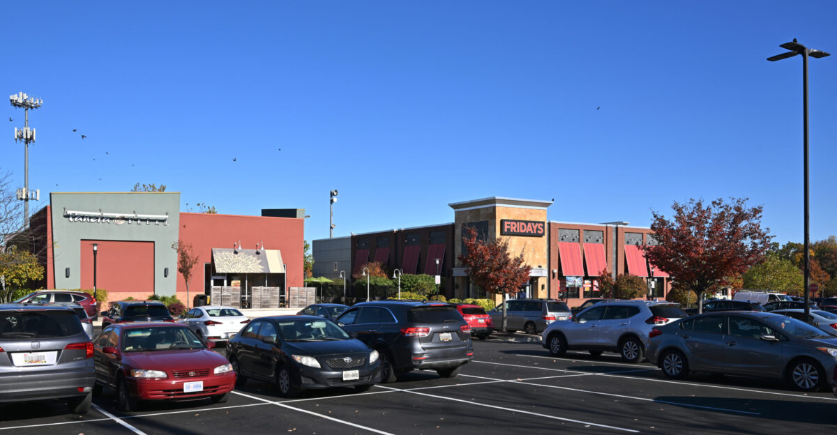 The Panera and Friday s restaurants at the Westech Corner strip mall off of Colesville Rd 12251 Tech Road Silver Spring Maryland 20904